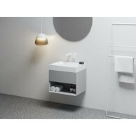 Skříňka pod umyvadlo Ravak SD Lite 60, smoke grey, X000001859 Skříňka pod umyvadlo Ravak SD Lite 60, smoke grey, X000001859