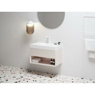 Skříňka pod umyvadlo Ravak SD Lite 80, alabaster pink, X000001866 Skříňka pod umyvadlo Ravak SD Lite 80, alabaster pink, X000001866