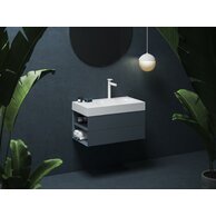 Skříňka pod umyvadlo Ravak SD Lite 80, deepsea blue, levá, X000001875