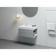 Skříňka pod umyvadlo Ravak SD Lite 80, smoke grey, pravá, X000001889