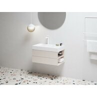 Skříňka pod umyvadlo Ravak SD Lite 80, alabaster pink, pravá, X000001890