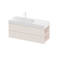 Skříňka pod umyvadlo Ravak SD Lite 120, alabaster pink, pravá, X000001896