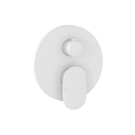 Baterie Ravak Spring SG 065.00 RB072 vanová sprchová, podomítková, nástěnná, 2cestná, bílá mat, X070574