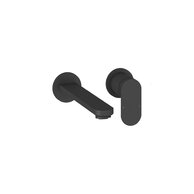 Baterie Ravak Chrome II umyvadlová, podomítková, celotělová, černá mat, X070592