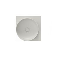 Umyvadlo Ravak Yard 45 C keramické rohové tenkostěnné, na konzoli Yard, bez otvoru, smoke grey, XJX0O045000