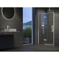 Sprchové dveře Ravak Cool! CODS2 110 dvoudílné, bílé mat, X0VVDCE00Z1