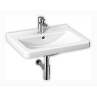 Cubito umyvadlo 55x42 otvor pro baterii, bílá H8104220001041