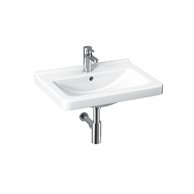 Cubito umyvadlo 60x45 otvor pro baterii, bílá H8104230001041