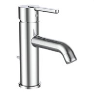 Lua E umyvadlová stojánková páková baterie s výtokem 115mm, s automatickou výpustí, kartuše Eco+, průtok 5,7 l/min, chrom H3115F10041111