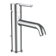 Lua E umyvadlová stojánková páková baterie s výtokem 135mm, s automatickou výpustí, kartuše Eco+, průtok 5,7 l/min, chrom H3115F10041211