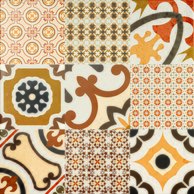 Dlažba El Molino Logos beige mat rektifikovaná 58x58