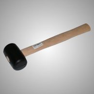 Palice gumová s dřevěnou násadou 55 mm CZ 46.346.01