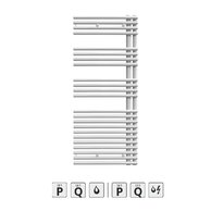 Zehnder Forma Asym LFAL 116x50 levá RAL 9016 LFAL-120-050