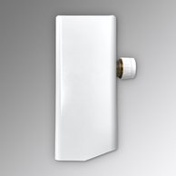 Set YAW armatura Yucca s dlouhou krytkou, rozteč 50 mm, bílá Z-976031