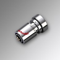 Zehnder termostatická hlavice DH M30x1,5 chrom Z-819058