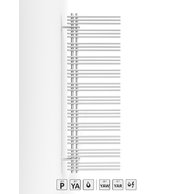 Zehnder Yucca asym YA 174x58 1-ř RAL 9016 YA-170-060