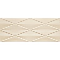 Obklad Tubadzin Nursa ecru struktura lesk rektifikovaný 30x75