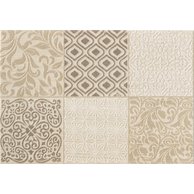 Dekor Arté Karyntia beige lesk 25x36