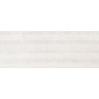 Obklad Tubadzin Free Space white line struktura mat rektifikovaný 33x90