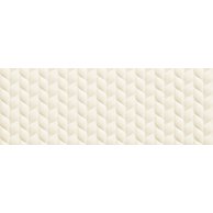 Obklad Tubadzin House of Tones white B struktura mat rektifikovaný 33x90