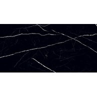 Dlažba Tubadzin Black Pulpis lesk rektifikovaná 60x120