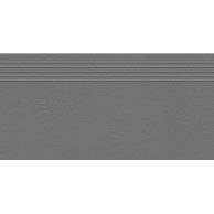 Schodovka Tubadzin Industrio graphite mat rektifikovaná 30x60