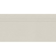 Schodovka Tubadzin Industrio light grey mat rektifikovaná 30x60
