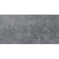 Dlažba Tubadzin Terrazzo graphite mat rektifikovaná 60x120