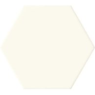 Obklad Tubadzin Burano white hex mat rektifikovaný 11x13