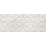 Obklad Arté Perla white struktura pololesk rektifikovaný 30x75