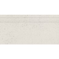 Schodovka Tubadzin Otis white mat rektifikovaná 30x60