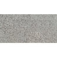 Schodovka Tubadzin Otis graphite mat rektifikovaná 30x60