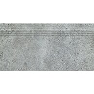 Schodovka Tubadzin Otis grey mat rektifikovaná 30x60