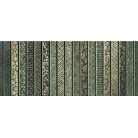 Dekor Arté Vinaros green mat rektifikovaný 30x75