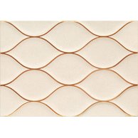 Dekor Arté Navona beige lesk 25x36