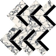 Mozaika Arté Senza vein lesk 25x30