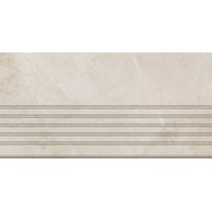Schodovka Tubadzin Remos white mat rektifikovaná 30x60