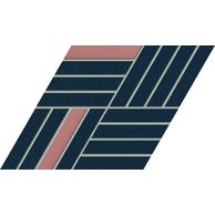 Mozaika Tubadzin Elle navy mat 15x17