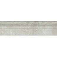 Schodovka Tubadzin Epoxy grey mat rektifikovaná 30x120