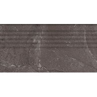 Schodovka Tubadzin Grand Cave graphite mat rektifikovaná 30x60