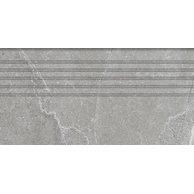 Schodovka Tubadzin Grand Cave grey mat rektifikovaná 30x60