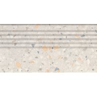 Schodovka Tubadzin Macchia beige mat rektifikovaná 30x60