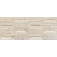 Obklad Tubadzin Tissue ivory struktura mat rektifikovaný 30x75