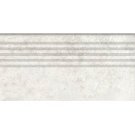 Schodovka Tubadzin Torano white mat rektifikovaná 30x60