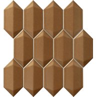 Mozaika Arté Floral Stone gold mat 27x29