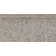 Schodovka Tubadzin Zimba light grey struktura mat rektifikovaná 30x60