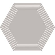 Dekor Tubadzin Cielo e Terra beige geometry 2 mat rektifikovaný 19x22