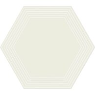 Dekor Tubadzin Cielo e Terra bianco geometry 2 mat rektifikovaný 19x22