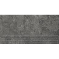 Schodovka Tubadzin Infinity grey mat rektifikovaná 30x60