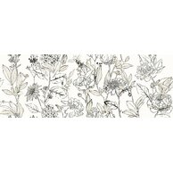 Dekor Arté Origami plants A lesk rektifikovaný 33x90